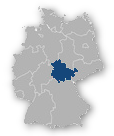 Übersichtskarte Thüringen