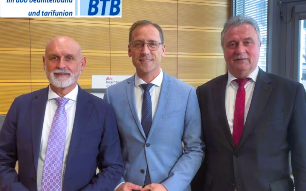 Volker geyer, Jan Seidel und Claus Weselsky