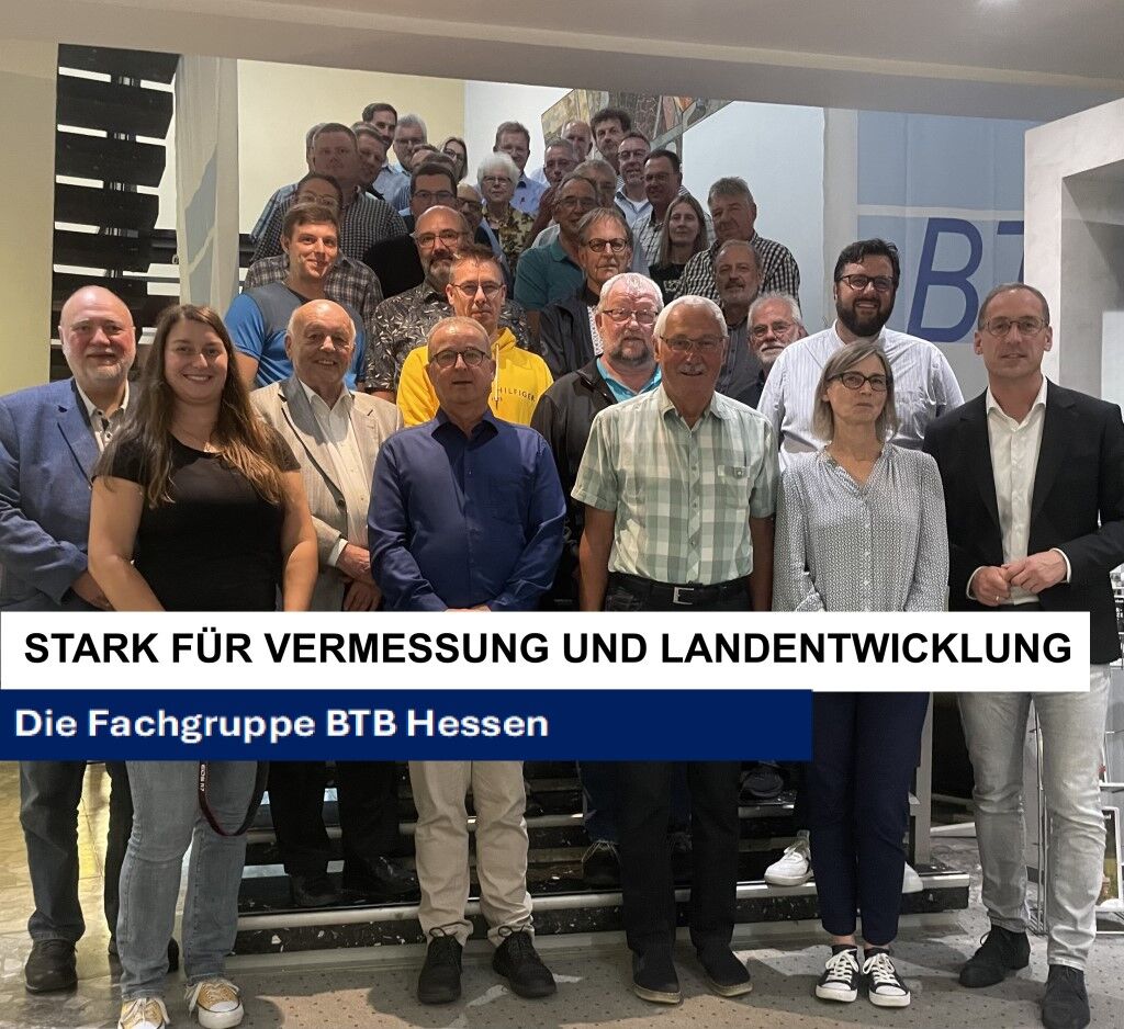 Gruppenbild der Fachgruppe Vermessung und Landentwicklung Hessen