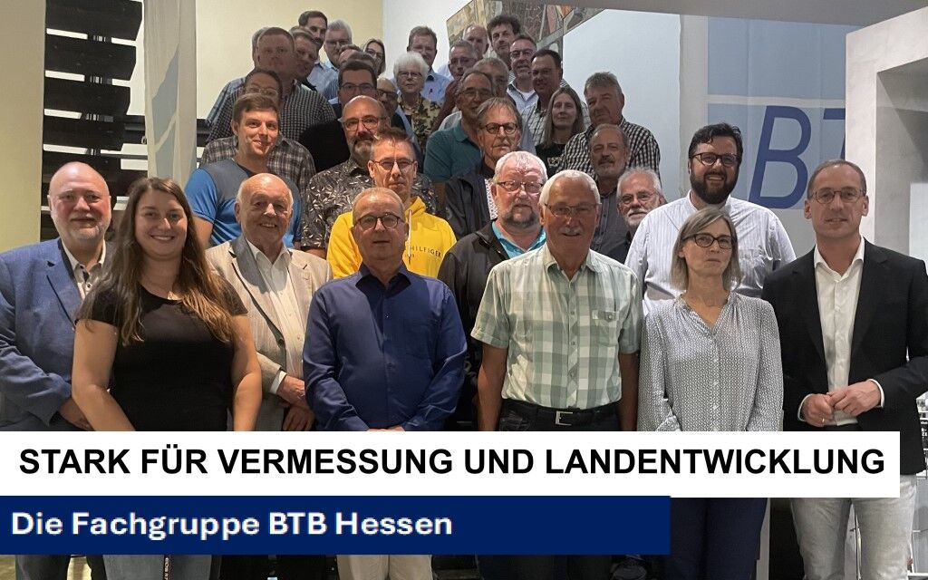 Gruppenbild der Fachgruppe Vermessung und Landentwicklung Hessen