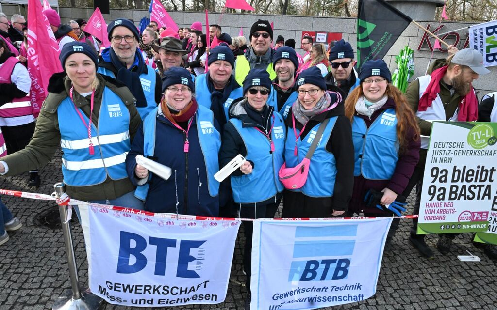 Die BTB Mitglieder in Potsdam