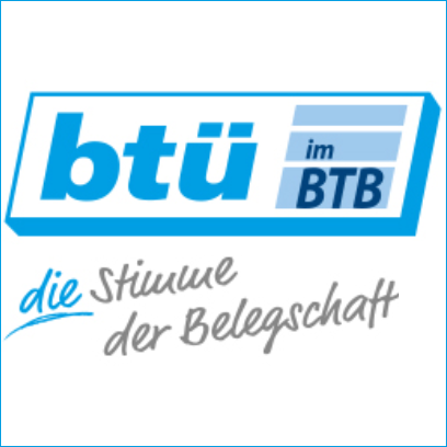 Logo btü im BTB 